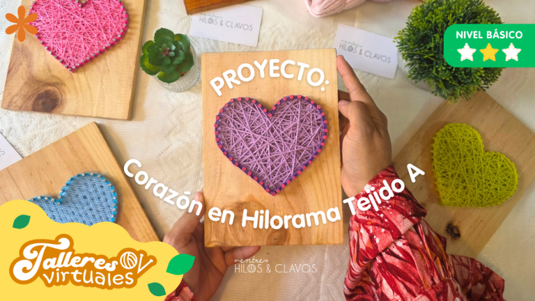 Corazón en Hilorama Tejido A