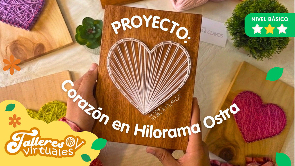 Corazón en Hilorama Ostra