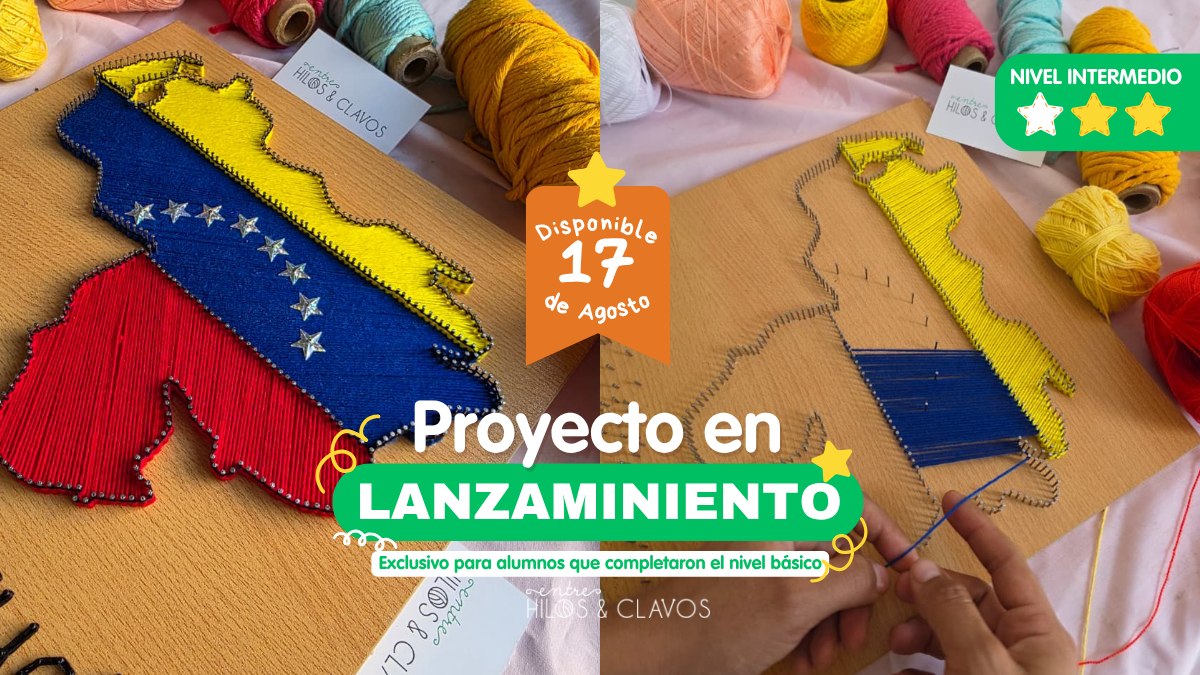 Proyecto Bandera de Venezuela en Hilorama